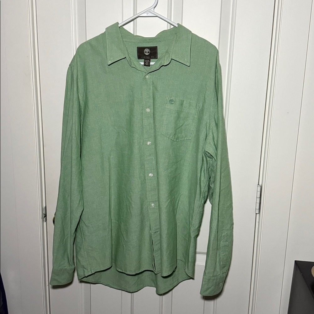 Men's Timberland Button-Up Shirt
